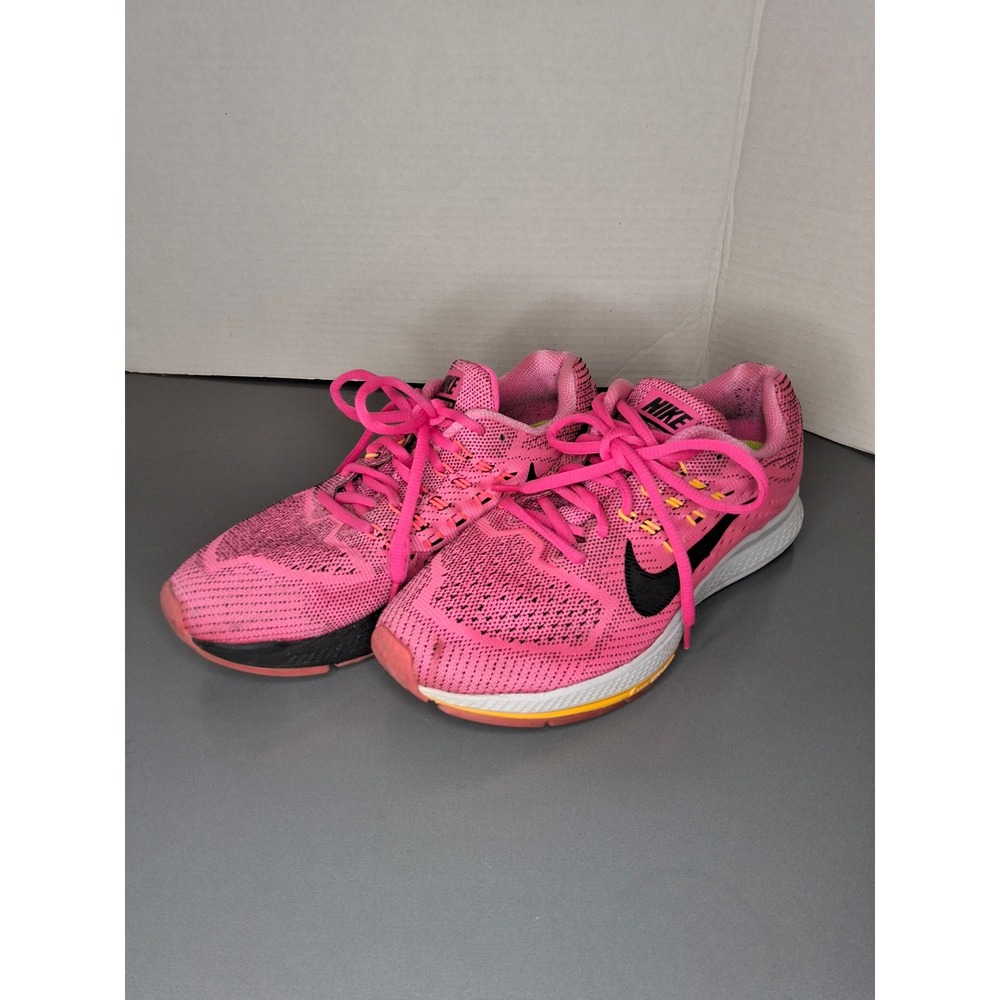 Nike Air Zoom Structure 19 Womens Running Shoes Pink Black 806584-601